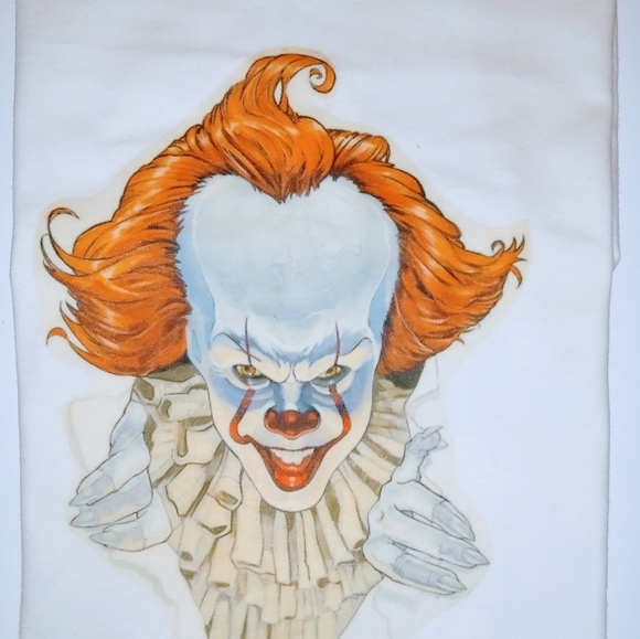 Women V Neck Pennywise T Shirt - Picture 3 of 4